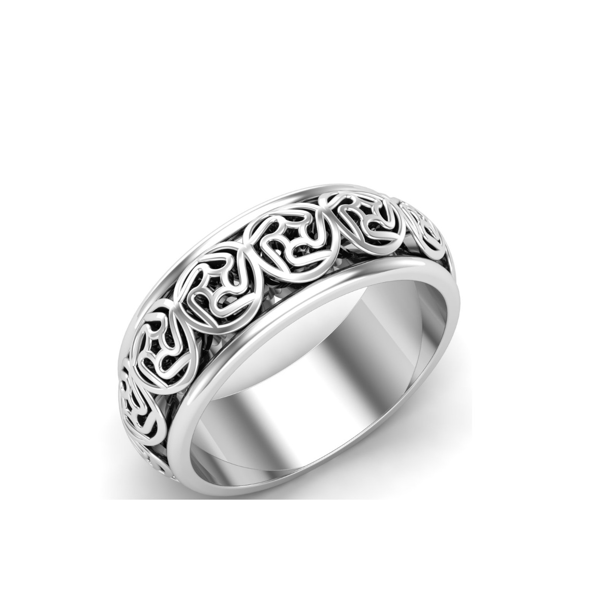 Bague anneau argent Sacred